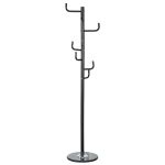 Καλόγερος ArteLibre CHIETI Μαύρο Μέταλλο 37x37x181.5cm