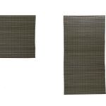 Κουρτίνα Bamboo σκούρο καφέ bamboo 150x300cm