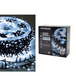 2000 LED Εσωτ. & Εξωτ. Χώρου Με 8 Προγράμματα Και Μετασχηματιστή Ψυχρό Λευκό Φως Πράσινο Καλώδιο Μη Επεκτεινόμενο IP44 3