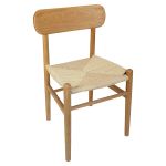 Καρέκλα Επαγγελματική ArteLibre STRUCTA Φυσικό Ξύλο/Σχοινί 46x48x76cm