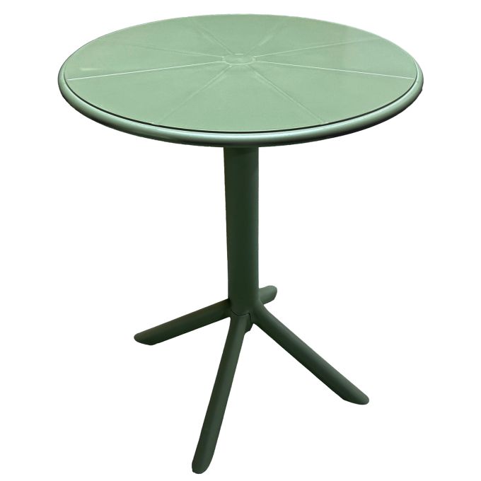 Τραπέζι Κήπου ArteLibre ISENYA Πράσινο PP Φ60x75cm