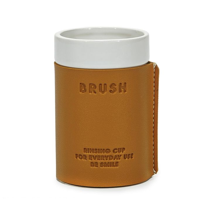 Ποτήρι 'BRUSH' Καφέ Κεραμικό