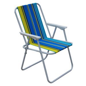 Καρέκλα Παραλίας ArteLibre Μέταλλο/Ύφασμα 63x45x81cm Σε Διάφορα Χρώματα