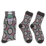 Κάλτσες Βελάκια Γκρι/Μαύρο 70% Βαμβάκι/25% Polyester/5% Ελαστάνη Μέγεθος 42-46