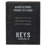 Κλειδοθήκη ‘Cargo’ 8 Θέσεων Μαύρο Μέταλλο 23x9x30cm