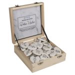 Μπρελόκ Καρδιά Μάρμαρο/Μέταλλο 4x0.5cm Σε 6 Σχέδια