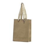 Χριστουγεννιάτικη Μικρή Χάρτινη Τσάντα Craft 12x6x16cm