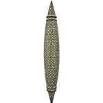 Διακοσμητικό ArteLibre Tribal Μαύρο Polyresin 10x10x45cm