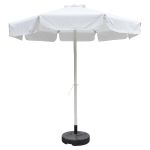 Ομπρέλα Κήπου ArteLibre SALVIA Εκρού/Λευκό Αλουμίνιο/Polyester Φ2.2x2.5m