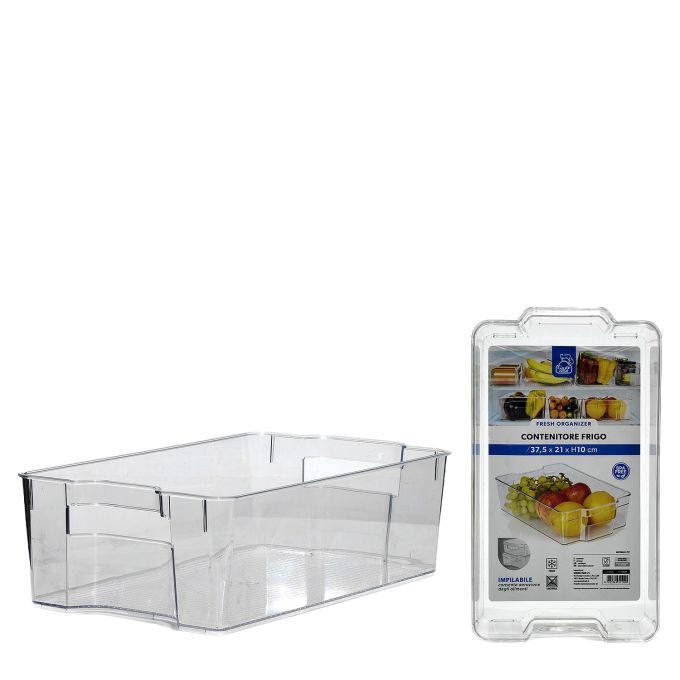 Οργανωτής Ψυγείου Διάφανο Πλαστικό 37.5x21x10cm