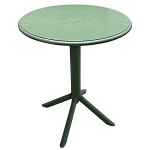 Τραπέζι Κήπου ArteLibre ISENYA Πράσινο PP Φ60x75cm