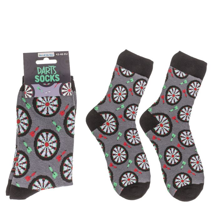 Κάλτσες Βελάκια Γκρι/Μαύρο 70% Βαμβάκι/25% Polyester/5% Ελαστάνη Μέγεθος 42-46