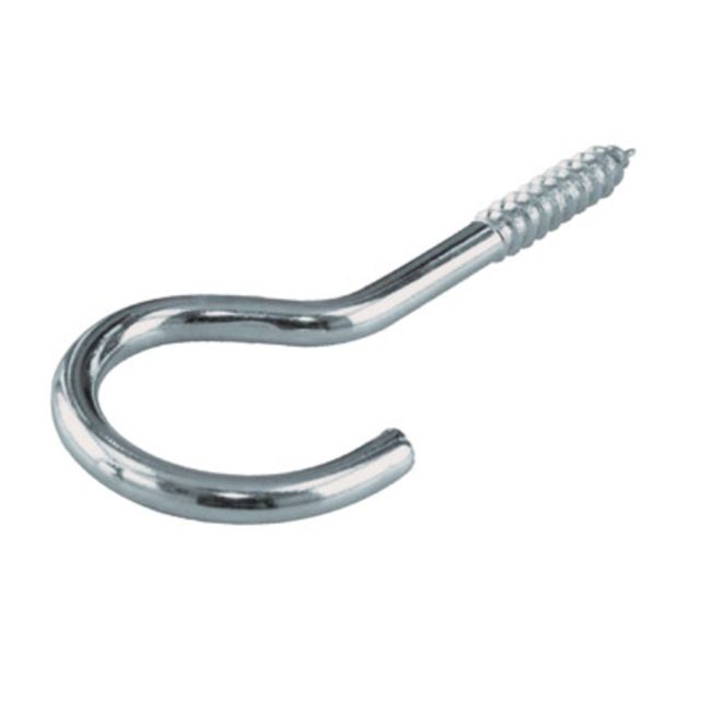 Ξυλόβιδες Γάντζος 50x33 Inox A2 Κυρτός 4Τμχ