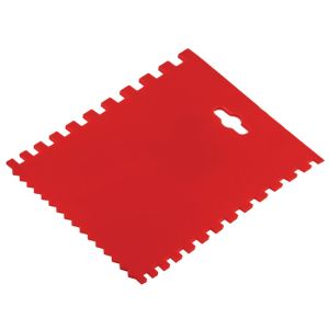 Σπάτουλες Κόλλας Πλαστικές 145x170mm Δόντια 3 Πλευρών