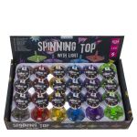 Παιχνίδι Σβούρα Με LED Πλαστικό 4.5cm Σε 6 Χρώματα