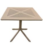 Τραπέζι Κήπου ArteLibre SIREA Cappuccino PP 80x80x75cm