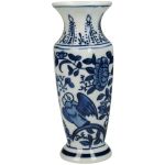 Βάζο ArteLibre Μπλε Πορσελάνη 7x7x15.5cm