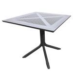 Τραπέζι Κήπου ArteLibre SIREA Γκρι PP 80x80x75cm