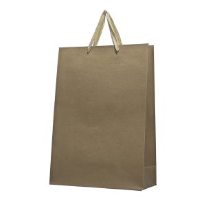 Χριστουγεννιάτικη Μεσαία Χάρτινη Τσάντα Craft 30x12x42cm