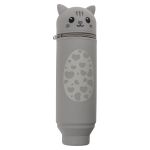 Κασετίνα Γατούλα/Σκυλάκι Με Φερμουάρ Σιλικόνη 18x6cm Σε 2 Σχέδια