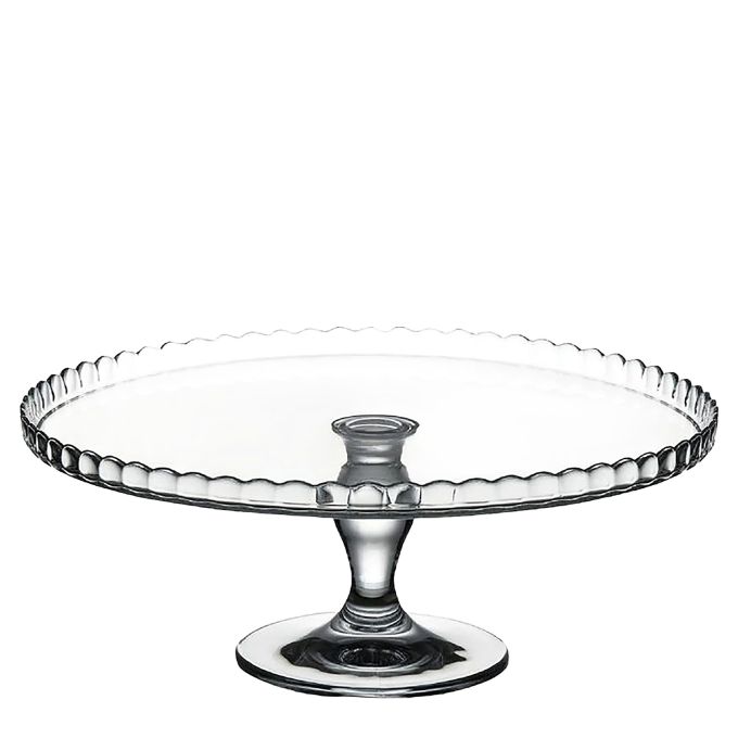 Βάση Γλυκού Διάφανο Γυαλί Φ32cm