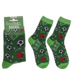 Κάλτσες Ποδόσφαιρο Πράσινο 70% Βαμβάκι/25% Polyester/5% Ελαστάνη Μέγεθος 36-42