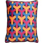 Μαξιλάρι ArteLibre Γεωμετρικά Σχήματα Πολύχρωμο Βελούδο 45x45cm