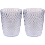 Ποτήρια 350ml Διάφανα/Πράσινα/Χρυσά 2Τμχ ALPINA