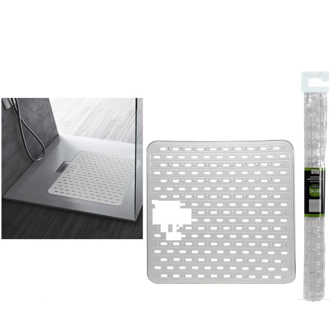 Πατάκι Μπάνιου Διάφανο PVC 54x54cm