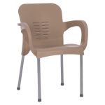 Καρέκλα Κήπου ArteLibre Eco Cappuccino Ανακυκλωμένο PP 60x50x80cm