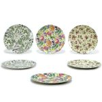Πιάτο FLOWERS Πολύχρωμο Πορσελάνη Φ25CM Σε 3 Σχέδια