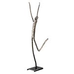 Φιγούρα Άτομο 'Emotion' Μέταλλο Ασημί 2Τμχ 5.5x17x36cm