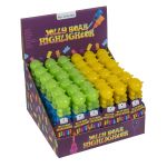 Μαρκαδόρος Υπογραμμίσεως Αρκουδάκι 11.5cm Σε Διάφορα Χρώματα Σετ 2Τμχ