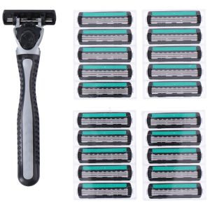 Ανδρική Ξυριστική Μηχανή 3 Λεπίδες 21Τμχ