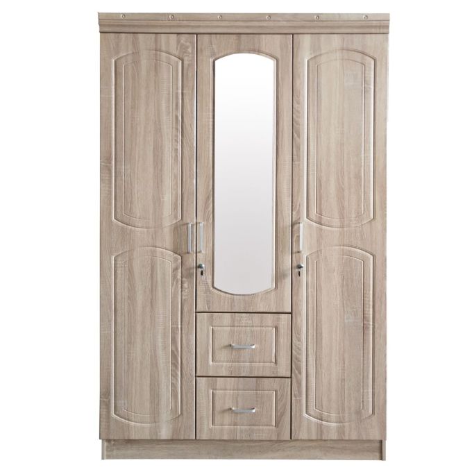 Ντουλάπα ArteLibre PROTEA Φυσικό Μοριοσανίδα 120x50x195cm