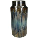 Βάζο ArteLibre Μπλε Κεραμικό 14.5x14.5x30.5cm