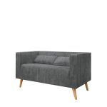 Καναπές Διθέσιος ArteLibre CHOLUTECHA Γκρι 123x70x68cm