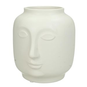 Βάζο ArteLibre Λευκό Κεραμικό 14.6x13x14.8cm