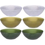 Σαλατιέρα 24cm 2Τμχ ALPINA Σε 3 Χρώματα