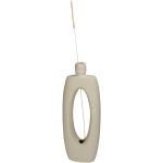 Βάζο ArteLibre Εκρού Κεραμικό 13x5.7x35cm