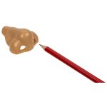 Ξύστρα Μολυβιού Μύτι Ροζ Πλαστικό 4x6cm