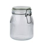 Βάζο Αποθήκευσης 1000ml Γυάλινο