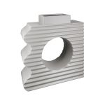 Βάζο 'Boca' Κεραμικό Γκρι 8x23x24.5cm