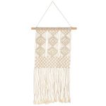 Διακοσμητικό Κρεμαστό ArteLibre Μακραμέ Μπεζ Ύφασμα 30x75cm