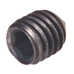 Βίδα Άλεν Με Μύτη Ακέφαλη M6x10 Μαυρ/Σκληροπ. DIN914