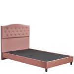 Κρεβάτι Ημίδιπλο ArteLibre JUNIPER Σάπιο Μήλο Ύφασμα Για Στρώμα 120x200cm