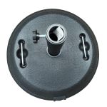 Βάση Ομπρέλας ArteLibre KODIAK 22kg Μαύρο Τσιμέντο/Πλαστικό 46.5x33cm