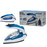 Ατμοσίδερο Τεφλόν Μπλε/Λευκό 9x18cm 1100W