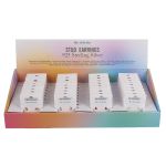 Σκουλαρίκια Καρφωτά (Stud) Παιδικά Πολύχρωμο Ασήμι 925 Σε 12 Σχέδια