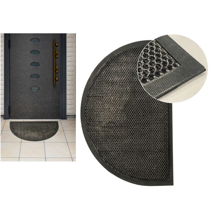 Πατάκι Εισόδου Μαύρο 45x75cm